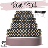 Rose Petal | Decadence | Single Strap Buckle Collar