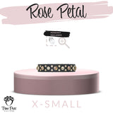 Rose Petal | Decadence | Single Strap Buckle Collar