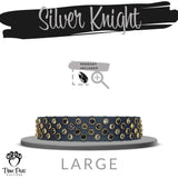 Silver Knight | Radiance | Single Strap Buckle Collar