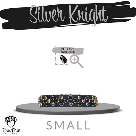 Silver Knight | Radiance | Single Strap Buckle Collar