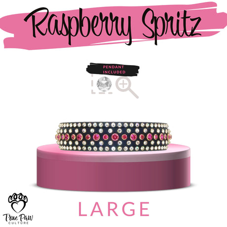 Raspberry Spritz | Superfluous | Double Strap Buckle Collar